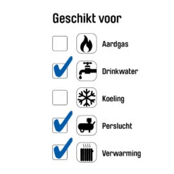 Uponor Uni Pipe PLUS 16x2mm 10m 5 Uponor Uni Pipe PLUS 16x2mm 10m -Efficiënte Gereedschapsopslag 74627 25
