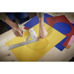 Wolfcraft Universele Winkelhaak 300mm -Efficiënte Gereedschapsopslag 75468 06