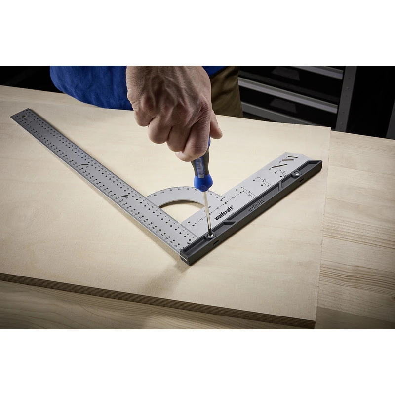 Wolfcraft Universele Winkelhaak 500mm 6 Wolfcraft Universele Winkelhaak 500mm - Afbeelding 4