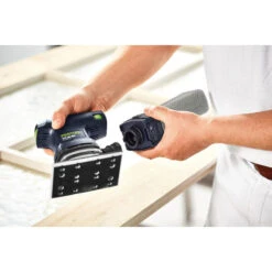 Festool RTS 400 REQ-Plus Vlakschuurmachine -Efficiënte Gereedschapsopslag 76912 05