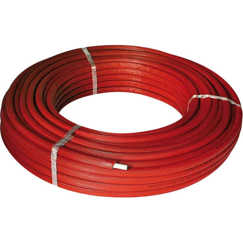 Henco RIXc Meerlagen Buis Voorgeïsoleerd 6mm 26x3mm 50m Rood 3 Henco RIXc Meerlagen Buis Voorgeïsoleerd 6mm 26x3mm 50m Rood