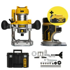 DeWALT DCW604NT-XJ Freesmachine 18V Li-ion
