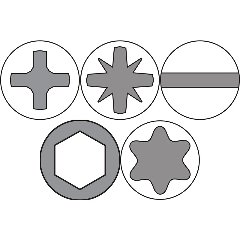 Wiha Schroevendraaier Met Bitmagazijn LiftUp 25 Magnetisch 12-delig 4 Wiha Schroevendraaier Met Bitmagazijn LiftUp 25 Magnetisch 12-delig - Afbeelding 2