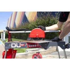 Rubi DU-200 Evo Tegelzaagmachine Nat 65cm -Efficiënte Gereedschapsopslag 83065 02