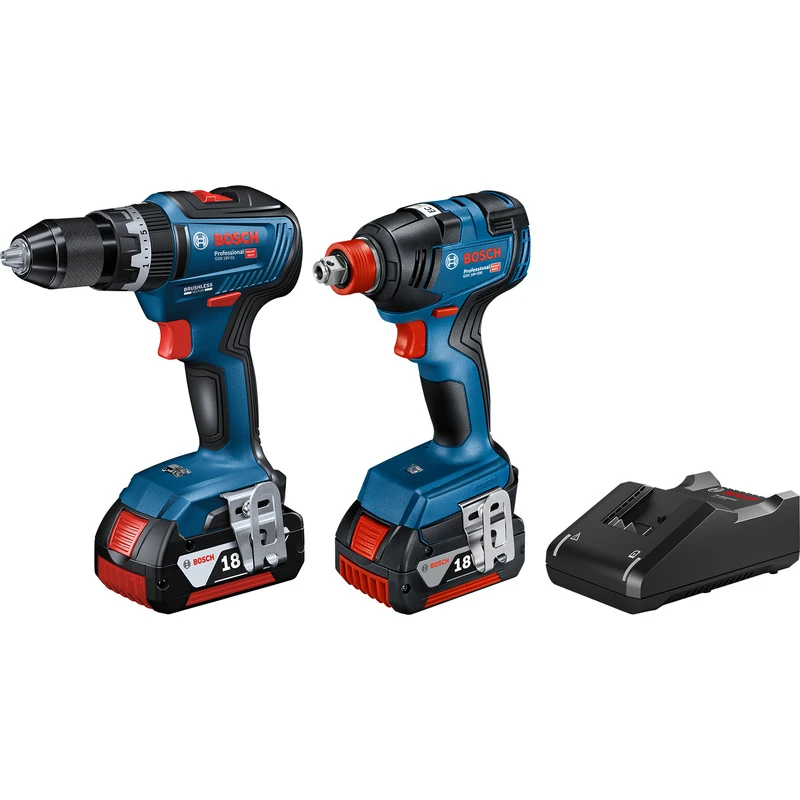 Bosch 18V GSB + GDX Accu Combopack 18V Li-ion 3 Bosch 18V GSB + GDX Accu Combopack 18V Li-ion