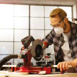 Einhell TE-MS 18/210 Li Accu Afkort- & Verstekzaagmachine (body) 18V Li-ion -Efficiënte Gereedschapsopslag 85496 07