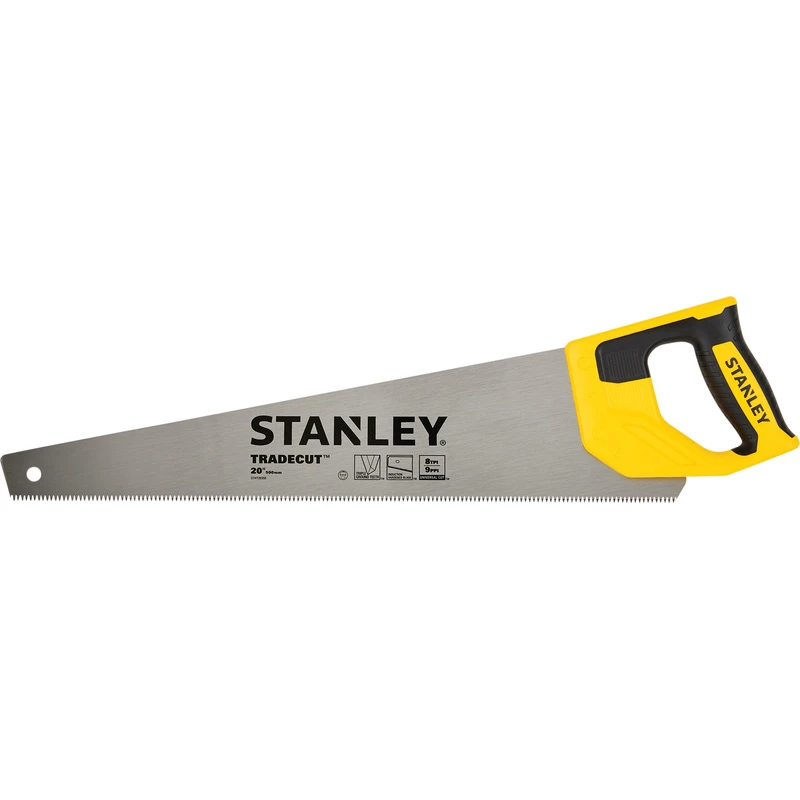 Stanley Houtzaag Tradecut Universal 500mm 8 TPI 3 Stanley Houtzaag Tradecut Universal 500mm 8 TPI