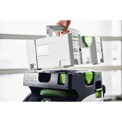 Festool CTL MIDI I CLEANTEC 230V Mobiele Nat-/droogzuiger 15L -Efficiënte Gereedschapsopslag 89706 08