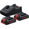 Bosch ProCORE Advanced Accu Starterset 2x 18V Li-ion 1 Bosch ProCORE Advanced Accu Starterset 2x 18V Li-ion -Efficiënte Gereedschapsopslag 89742