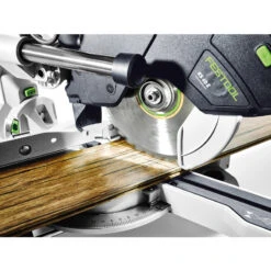 Festool Kapex KS 60 E-SET Radiaal Afkort- & Verstekzaagmachine 216mm -Efficiënte Gereedschapsopslag 91410 08