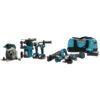Makita DLX7020TX1 Combopack 18V Li-ion 1 Makita DLX7020TX1 Combopack 18V Li-ion -Efficiënte Gereedschapsopslag 91728