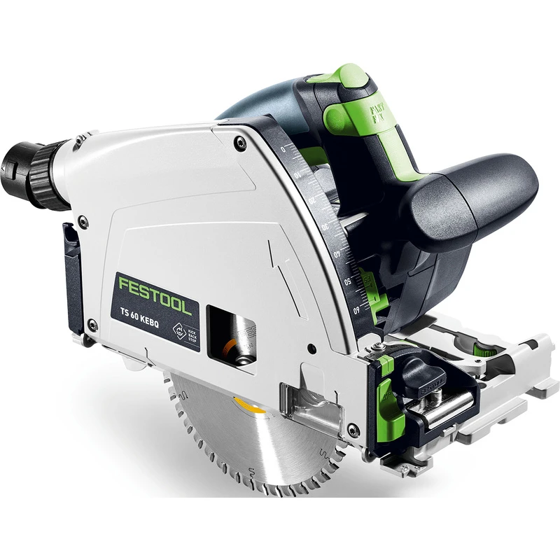 Festool TS 60 KEBQ-Plus-FS Invalzaag Machine+ Geleiderail 1400mm 168mm 4 Festool TS 60 KEBQ-Plus-FS Invalzaag Machine+ Geleiderail 1400mm 168mm - Afbeelding 2