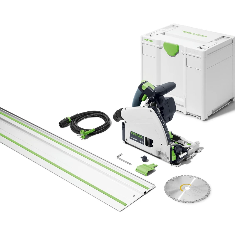 Festool TS 60 KEBQ-Plus-FS Invalzaag Machine+ Geleiderail 1400mm 168mm 3 Festool TS 60 KEBQ-Plus-FS Invalzaag Machine+ Geleiderail 1400mm 168mm